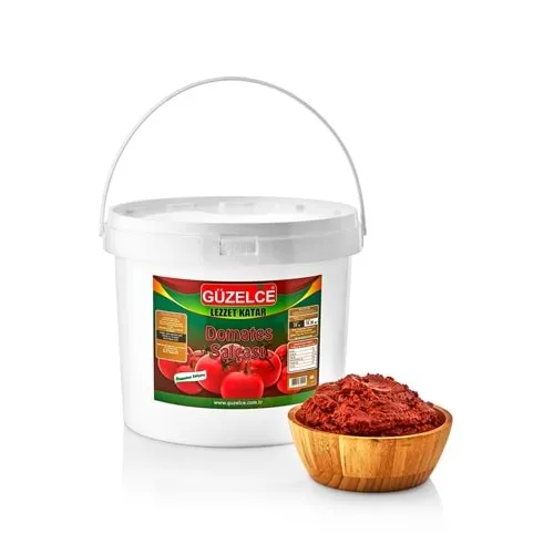 Baharat Marketi Hatay Yöresel Doğal Domates Salçası 5 Kg Kova